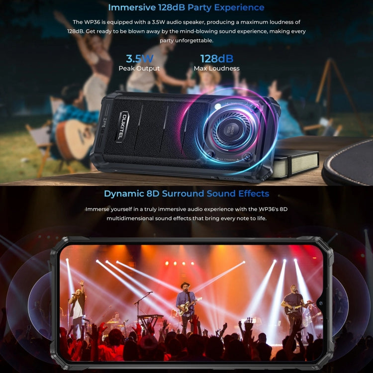 Oukitel WP36, IP68/IP69K, Fingerprint Identification, 10600mAh, 6.52 inch MediaTek MT8788 Octa Core, NFC, OTG, Network: 4G Oukitel WP36, IP68/IP69K, Fingerprint Identification, 10600mAh, 6.52 inch MediaTek MT8788 Octa Core, NFC, OTG, Network: 4G
